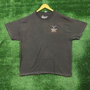Pabst Blue Ribbon Lone Star Beer Brisket Club T-Shirt Size Extra Large